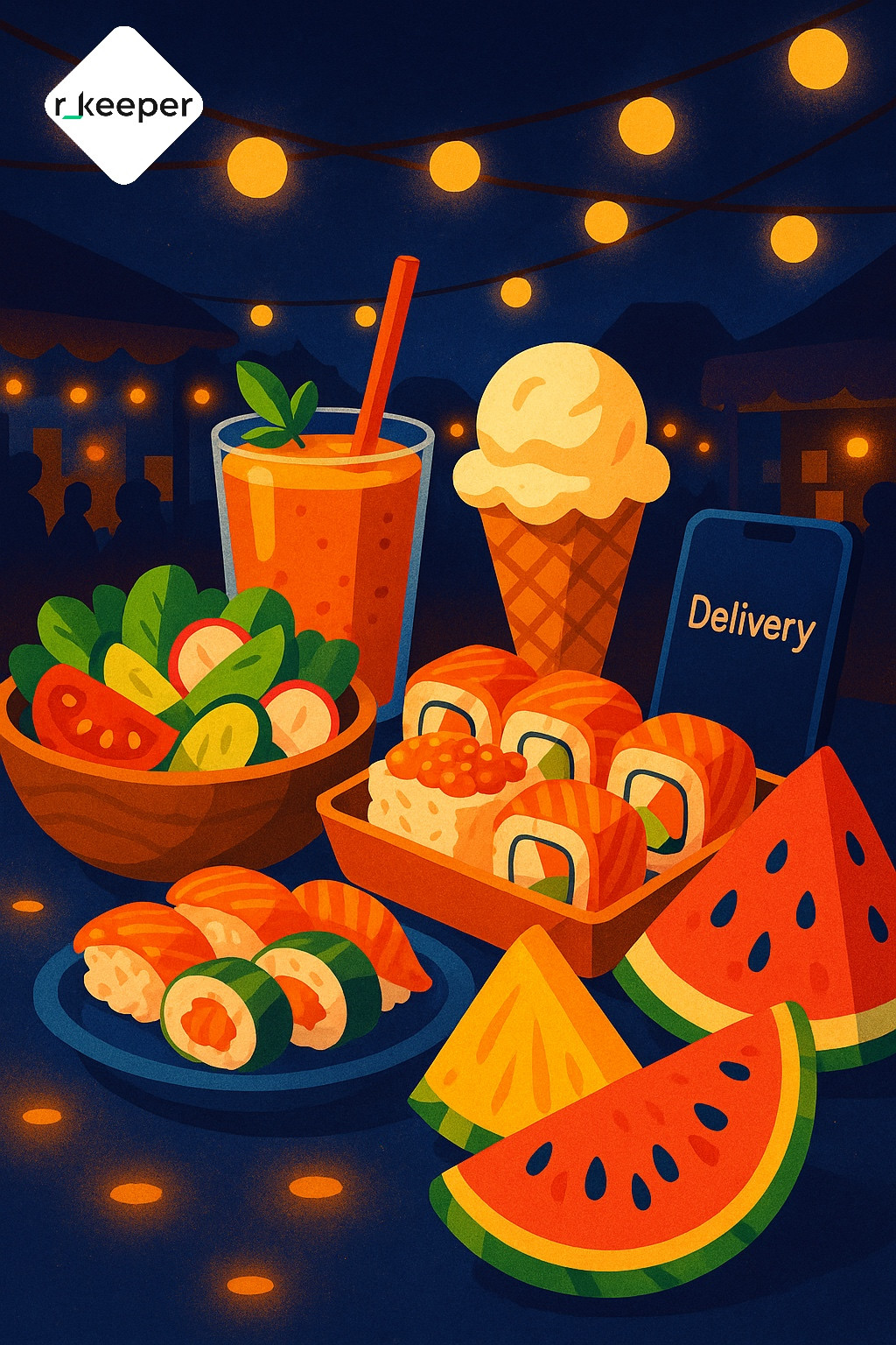 RKeeper Delivery: Vara se livrează altfel – ce așteaptă clienții de la comenzi în sezonul cald!