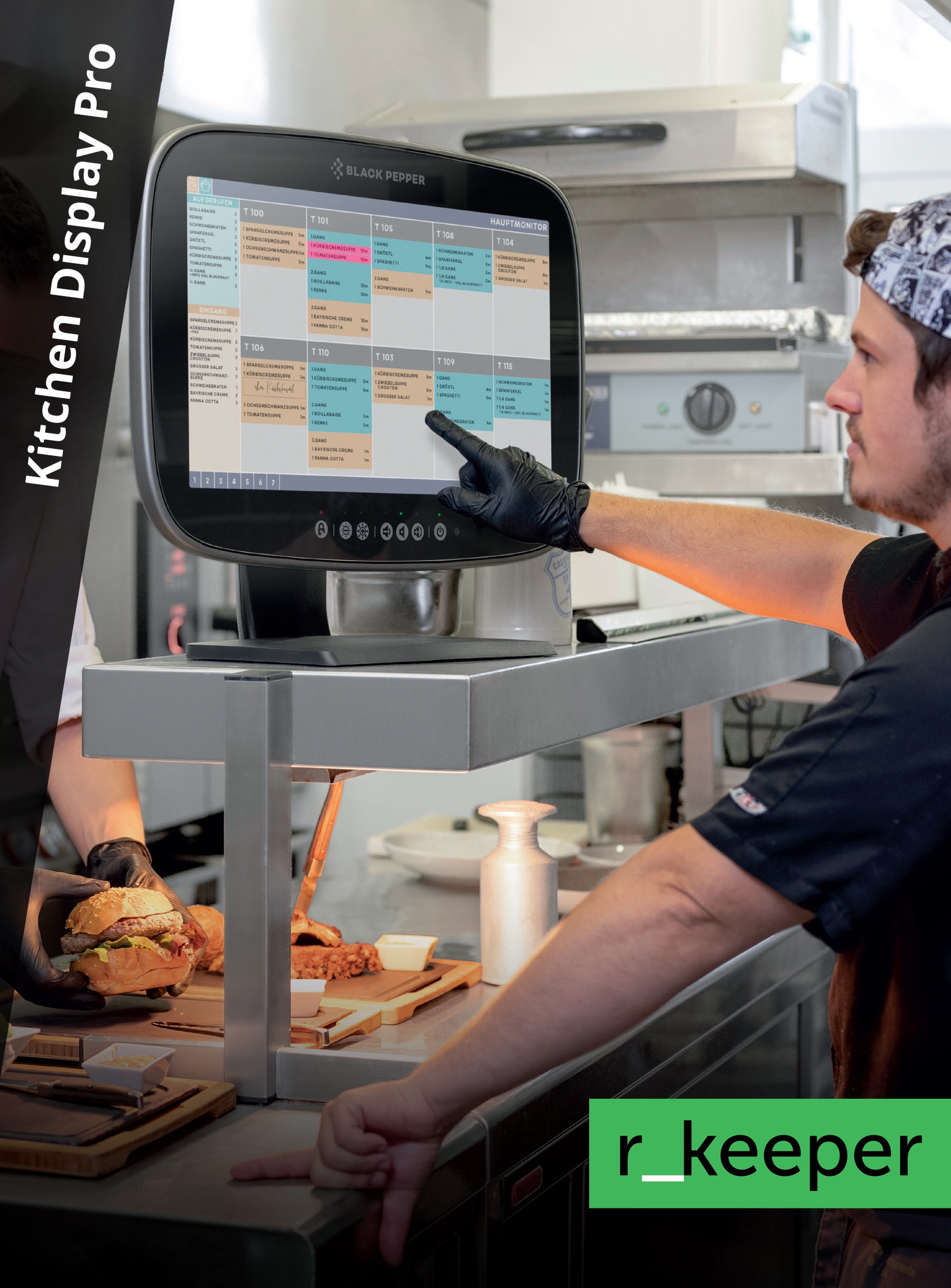 Soluția r_keeper Kitchen Display System PRO (KDS PRO)